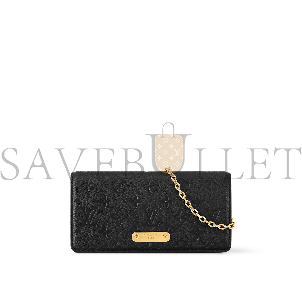 LOUIS VUITTON WALLET ON CHAIN LILY M46919 (20.7*10.2*3.5cm)